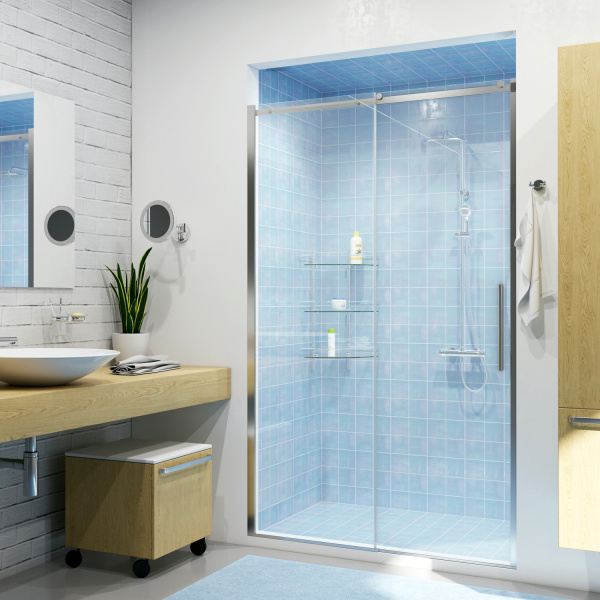 Душевая дверь (120х200) WasserKRAFT Dinkel 58R05